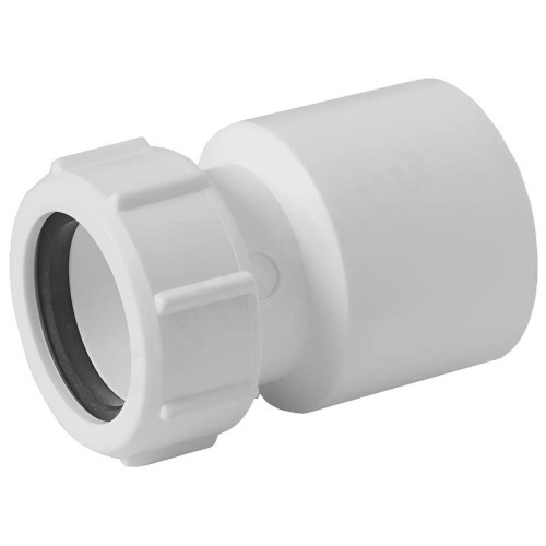 Переходник 32-50, McAlpine, обжим-труба, белый