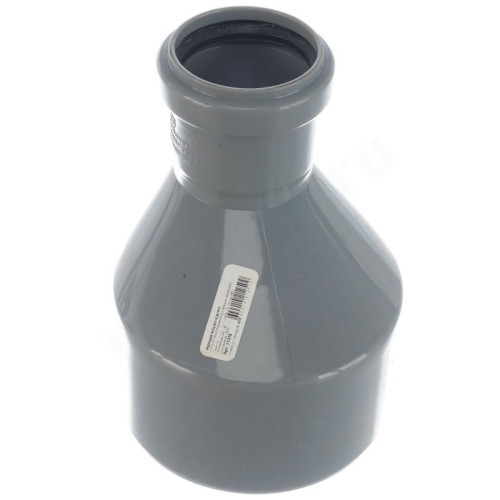 Редукционная вставка 50-110, RTP, раструб-труба, серый