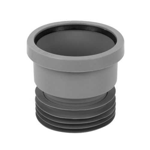 Переходник 110-110, McAlpine, раструб-труба, серый