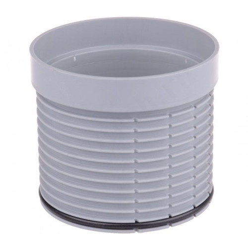 Удлинитель 110-110, HL, труба-труба, серый, L100, для трапов