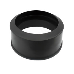 Манжета 110-110, Sinikon, труба-труба, черный