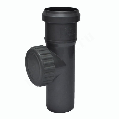 Ревизия 50-50-50, Sinikon Стандарт, раструб-труба, серый