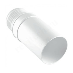 Удлинитель 110-90, McAlpine, труба-труба, белый