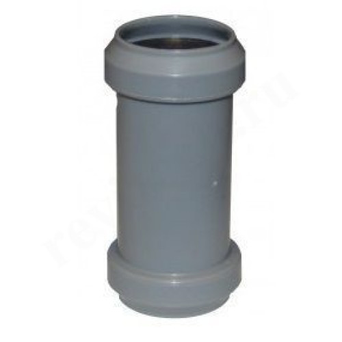 Муфта ремонтная 40-40, Sinikon Стандарт, раструб-раструб, серый