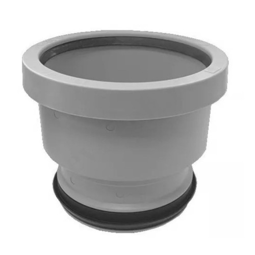 Переходник 110-110, McAlpine, раструб-труба, серый