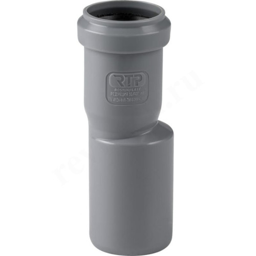 Редукционная вставка 32-40, RTP, раструб-труба, серый