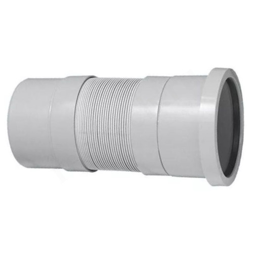 Переходник 110-110, McAlpine, раструб-труба, серый