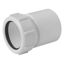 Переходник 40-50, McAlpine, обжим-труба, белый