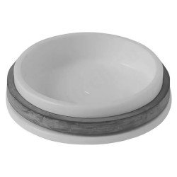 Заглушка 40, McAlpine, труба, белый