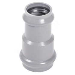 Муфта 160-110, Хемкор SDR, 26, раструб-раструб, серый