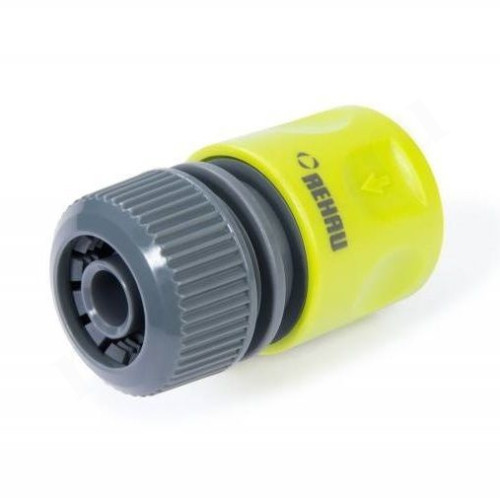 Переходник 13-1/2"-15-3/8", Rehau Универсал, обжим-защелка, полипропилен