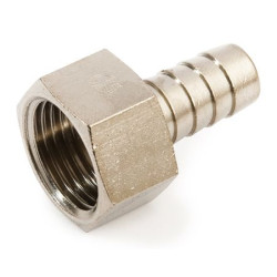 Переходник 16-1/2", General Fittings 2600 F1", штуцер-резьба, вн., латунь (никель)