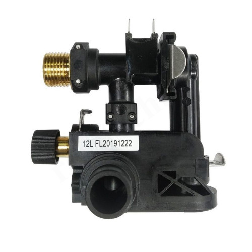 Гидроузел с датчиком протока ГВС и краном подпитки (блок входа воды в сборе) Ferroli