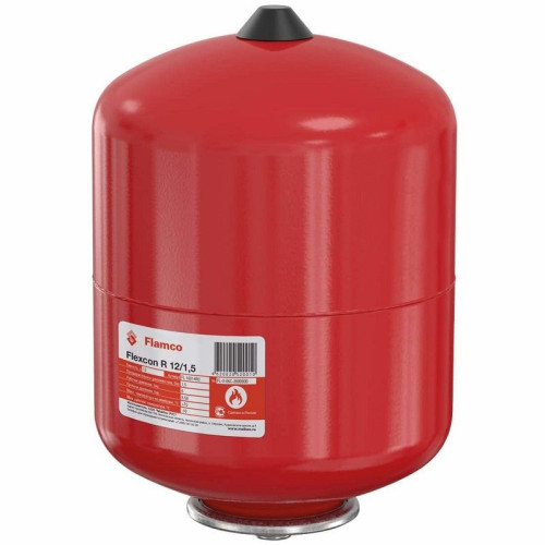 Бак для отопления Flamco Flexcon R 12 л., PN6 DN 3/4" (20 мм) , вертикальный