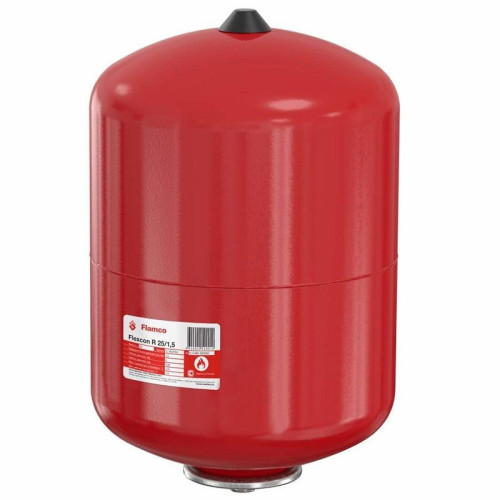 Бак для отопления Flamco Flexcon R 25 л., PN6 DN 3/4" (20 мм) , вертикальный