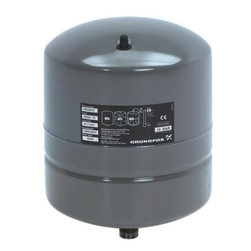 Бак для отопления Grundfos GT-H 12 л., PN10 DN 3/4" (20 мм) , вертикальный