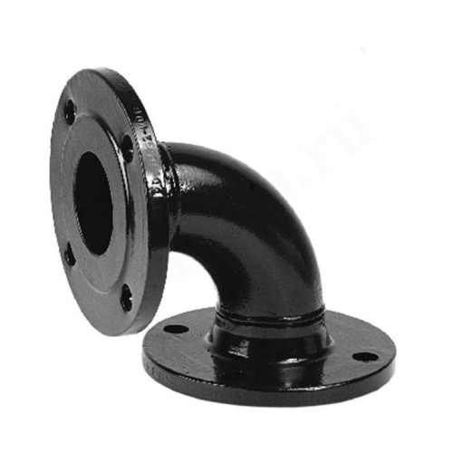 Колено 90* с фланцами для "сухой" вертикальной установки GACQ 100/100, Grundfos