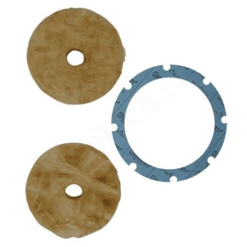 Фильтр хлора 524, вход хлора-слева Grundfos