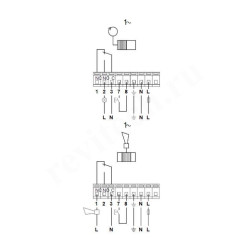 Релейный модуль для одинарного насоса 1x230 B