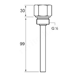 Гильза для датчика