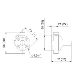 Клапан PLV-G5/8-3 PV/T U2  в комплекте с набором соединений, Grundfos