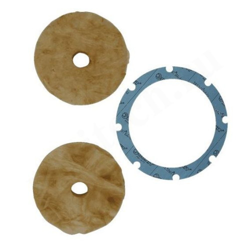 Комплект запасных фильтров к ловушке жидкого хлора (553-205)  Kit, gas/524/spare filter, 200kg, Grun