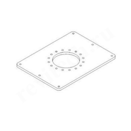 Плита-основание для вертикального сухого монтажа ( dry vertical fr66-70) DN300 PN10 G