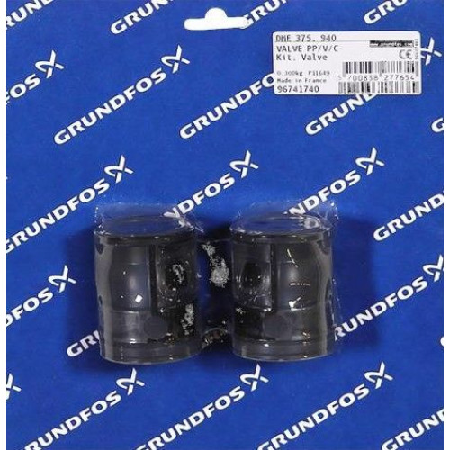 Комплект клапанов Kit, valve PP/V/C DME 375, 940, Grundfos