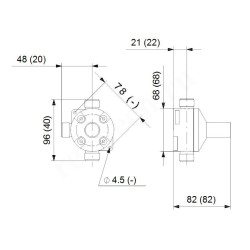 Клапан PRV-G5/8-10 PV/T U2  в комплекте с набором соединений, Grundfos