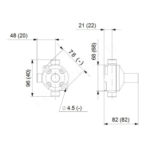 Клапан PRV-G5/8-10 PV/T U2  в комплекте с набором соединений, Grundfos