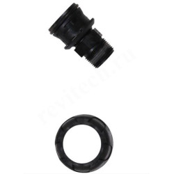 Kit, fitting NPT1 + union, composite