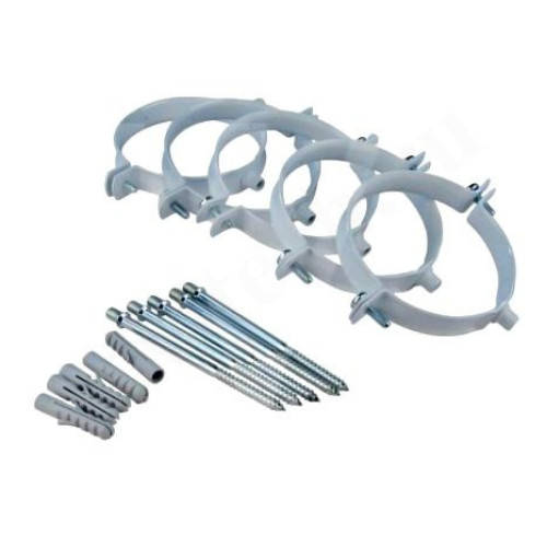 Хомуты для труб (5 шт), 100 мм