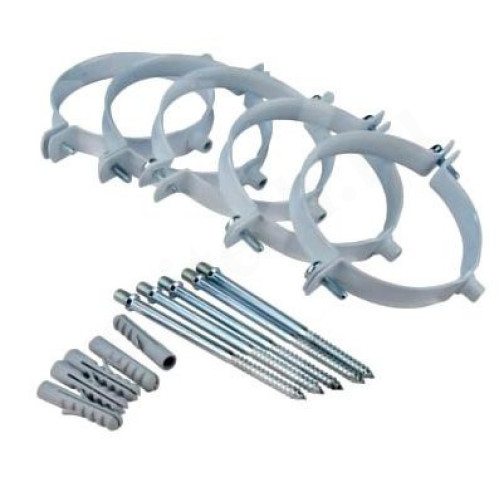 Хомуты для труб (5 шт), 125 мм