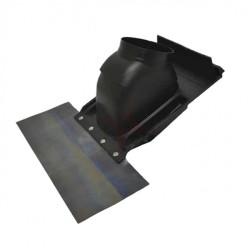 Элемент для пересечения крыши, 25-45°, черный