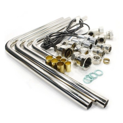 Комплект подключений для подставного бойлера с соединительными трубпроводами